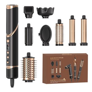 PYHO 드라이기 8in1멀티 드라이기 머리 케어 음이온 고데기