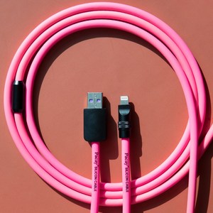 파카이 2미터 초고속 충전 실리콘 케이블 USB 라이트닝