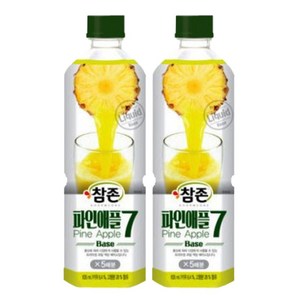 참존식품 파인애플7베이스, 835ml, 2개