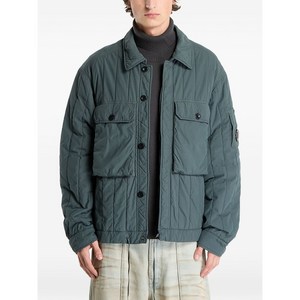 C.P.컴퍼니 Gd 라이너 쇼트 퀼팅 패딩 재킷, 그레이계열, Standard M(KR 100)