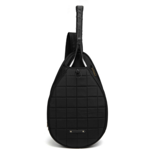 레드에셋 배드민턴 라켓 가방 스포츠 방수 크로스 백팩, 블랙, 1개