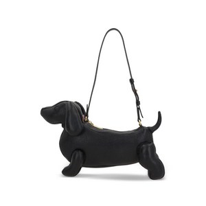 톰 브라운 헥터 페블 가죽 숄더 백