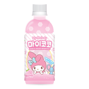 마이멜로디 마이코코 복숭아맛, 340ml, 24개