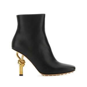 보테가 베네타 조각 힐 앵클 부츠 90mm, Europe 37(KR 240), 블랙계열