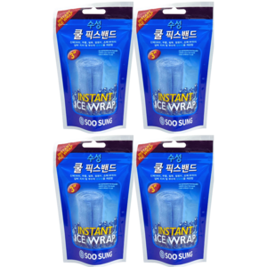 수성 쿨 픽스 밴드 3인치, 4개, 1개입