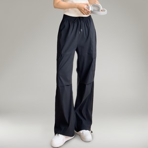 지나홈 여성 카고 스판 바지 스트링 팬츠