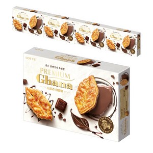 가나 프리미엄 쇼콜라 립파이, 132g, 5개