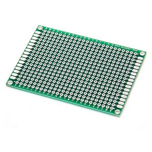 양면 만능 기판 50x70mm PCB 공보드 브레드보드 납땜, AT006. 만능양면기판 50x70mm, 1개