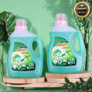 퓨라온 고농축 클린업 피톤치드 7종효소 세탁세제 2.5L, 2개