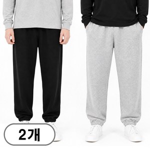 차쿠 1+1(2세트) 남여공용 트레이닝복팬츠 조거팬츠 일자 와이드 추리닝 슬랙스팬츠 작업바지 편의점바지 빅사이즈