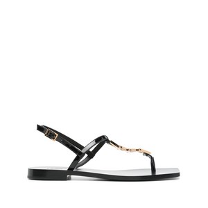 베르사체 V체인 샌들, Italy 36(KR 230), 블랙계열