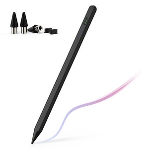 JAMJAKE 정전식 스타일러스 스마트 터치펜 아이패드 & 스마트폰 99% 기종 자석 부착 + 정전기 방지 장갑 Q77