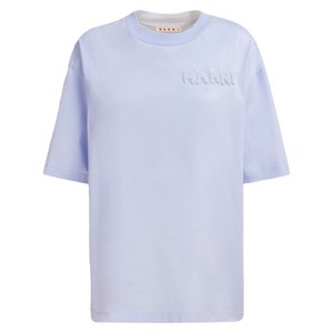 마르니 엠보스드 로고 티셔츠