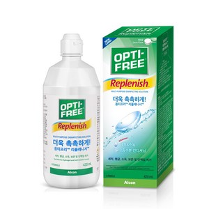 옵티프리 리플레니시 렌즈세정액 + 렌즈케이스, 420ml, 1개