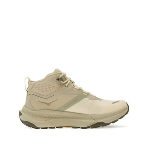 HOKA 트랜스포트 하이크 레이스업 하이킹 스니커즈, US 8(KR 250), 베이지계열