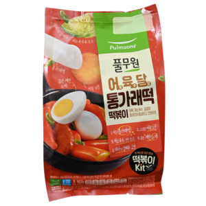 풀무원 어육달 통가래떡 떡볶이 3인분, 1개, 943.5g