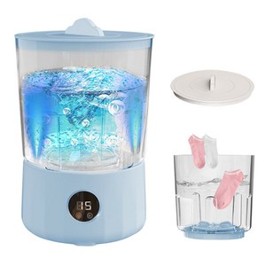 smabat 듀얼 통 소형 세탁기 가정용 세탁기 속옷 양말 나눠 세척 세탁기 무선 휴대용 원룸 기숙사 출장 여행