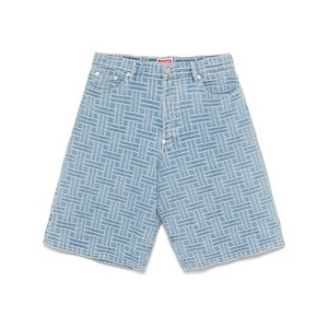 겐조 위브 데님 쇼츠