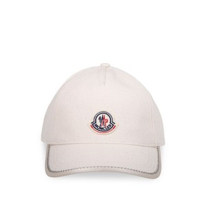 몽클레르 로고 패치 캡 모자