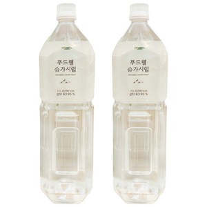 푸드웰 슈가시럽 1.5L x 2개