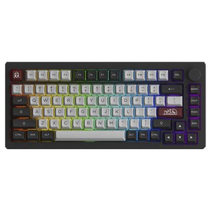 AKKO 5075B 플러스 풀 키 롤오버 가스켓 구조 기계식 키보드 V3 프로 밀크블루축