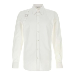 알렉산더맥퀸 코튼 셔츠, 화이트계열, Collar (in) 15 1/2(KR 39)