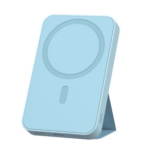 로랜텍 파스텔 스탠드 고속 무선충전 맥세이프 보조배터리 5000mAh