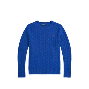 폴로랄프로렌 케이블 니트 스웨터, 블루계열, Standard XS(KR 44)