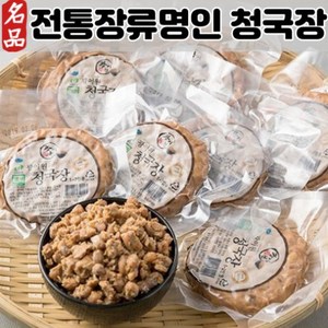 광이원 명인 청국장찌개 생 착한 국산 냄새안나는 냄새없는 저염 청국장, 24개, 100g