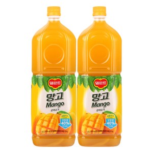 롯데칠성음료 델몬트 망고 음료, 6개, 1.8L