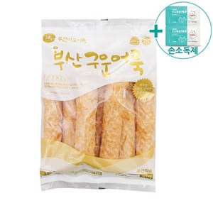 미도식품 부산 구운어묵(치과) 360g 어묵 + 더메이런 손소독제 동봉, 5개