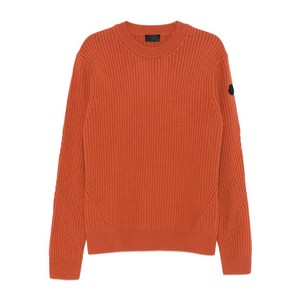 몽클레르 리브드 크루넥 스웨터, 오렌지계열, Standard XL(KR 104-185)