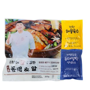 정호영의 정성담은 동태알탕 800g x 4팩, 4개