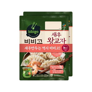 비비고 새우왕교자(냉동) 315g, 2개