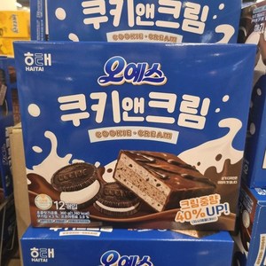 해태 오예스 쿠키앤크림맛 30g x 12개입, 12개