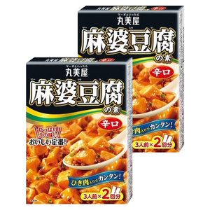 마루미야 마파두부 베이스 매운맛, 162g, 2개