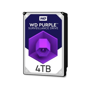 WD 웨스턴 디지털 HDD 4TB 40PURZ (무상보증 3년) 웬디 4테라 하드 웬디4TB