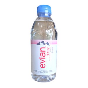 에비앙 천연광천수 생수, 330ml, 24개