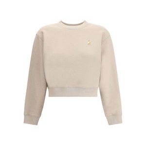 메종키츠네 레이디 폭스 자수 스웨트셔츠, 베이지계열, S(KR 55)