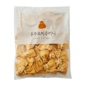 유부모찌주머니 1kg(20g x 50ea) 유부 찰떡 우동 오뎅탕 이자카야 안주 마로푸드, 1kg, 1개