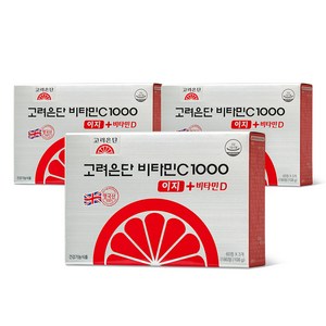 고려은단 비타민C 1000 이지+ 비타민D 108g, 180정, 3개