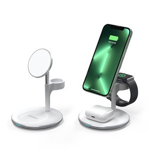 초텍 3in1 마그네틱 무선 충전기 앤 애플워치 충전 거치대