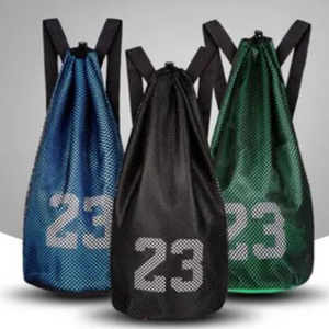 테이키 축구공 농구공 공가방 백팩, 블랙, 1개