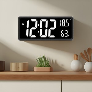 벨레스 심플 대형 벽시계 탁상시계 35cm