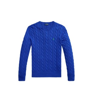 폴로랄프로렌 케이블 니트 스웨터, 블루계열, Standard M(KR 100)