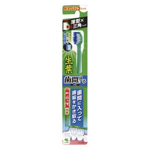 고바야시 생엽 치간에 들어가는 칫솔 콤팩트 보통모, 1개