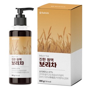 솔리치 진한 원액 보리차 HACCP 해썹 식약청 인증, 300g, 1개