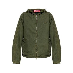 디젤 J스티치 후드 재킷, 그린계열, Italy 52(KR 110)