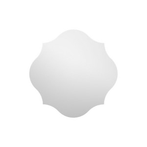 루바인 플라워 노프레임 거울 NFF80801 욕실거울 [800x800]