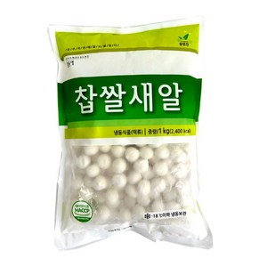 참앤찬 쫄깃한 국산 찹쌀 새알심 1kg, 1개